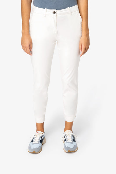 NS737 - Pantaloni chino 7/8 donna ecosostenibili