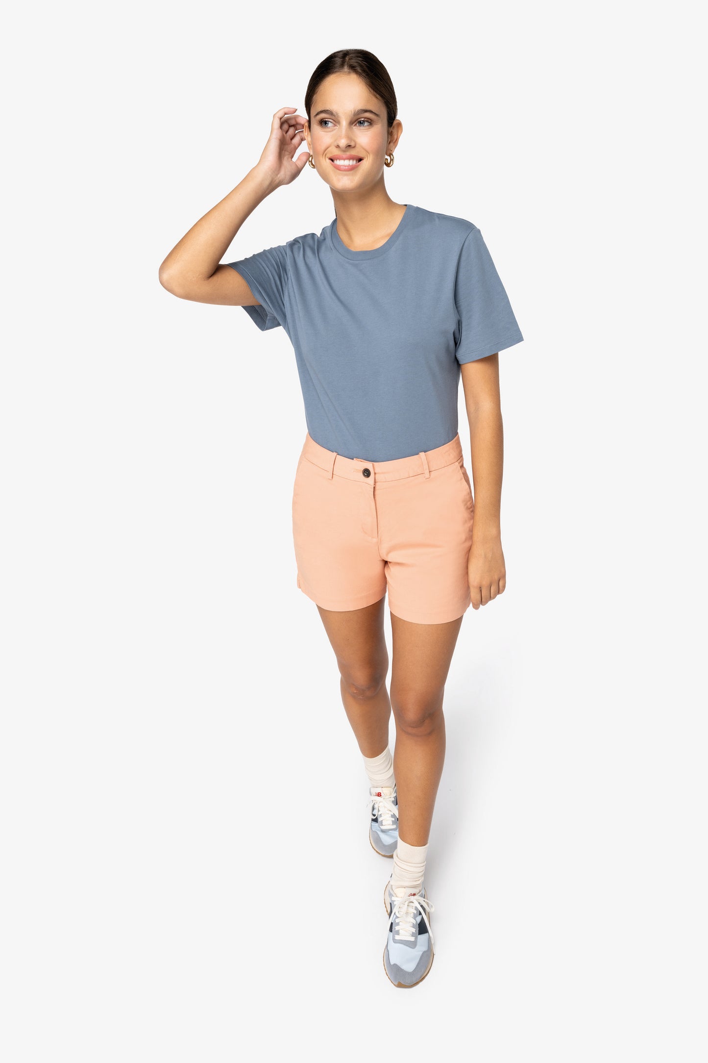 NS739 - Bermuda chino donna ecosostenibili