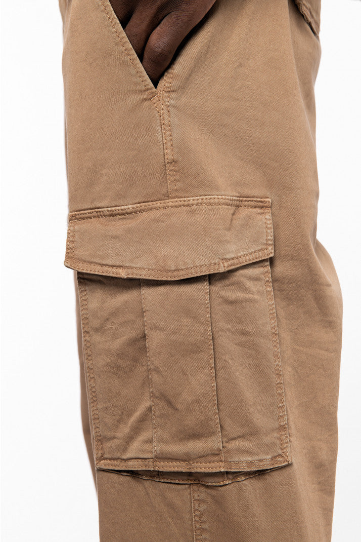 Pantaloni Cargo Uomo Da Lavoro In Cotone - 7 Tasche, Comodi E Resistenti, Taglie Forti