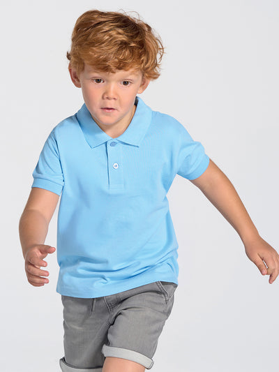 PKID210  POLO BAMBINO MANICA CORTA REGULAR