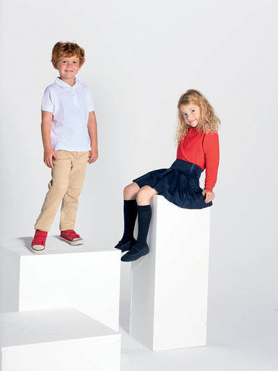 PKID210LS  POLO BAMBINO MANICA LUNGA REGULAR