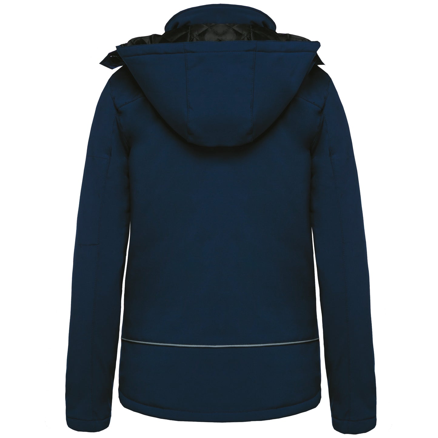 K651 - Parka donna softshell imbottito con cappuccio