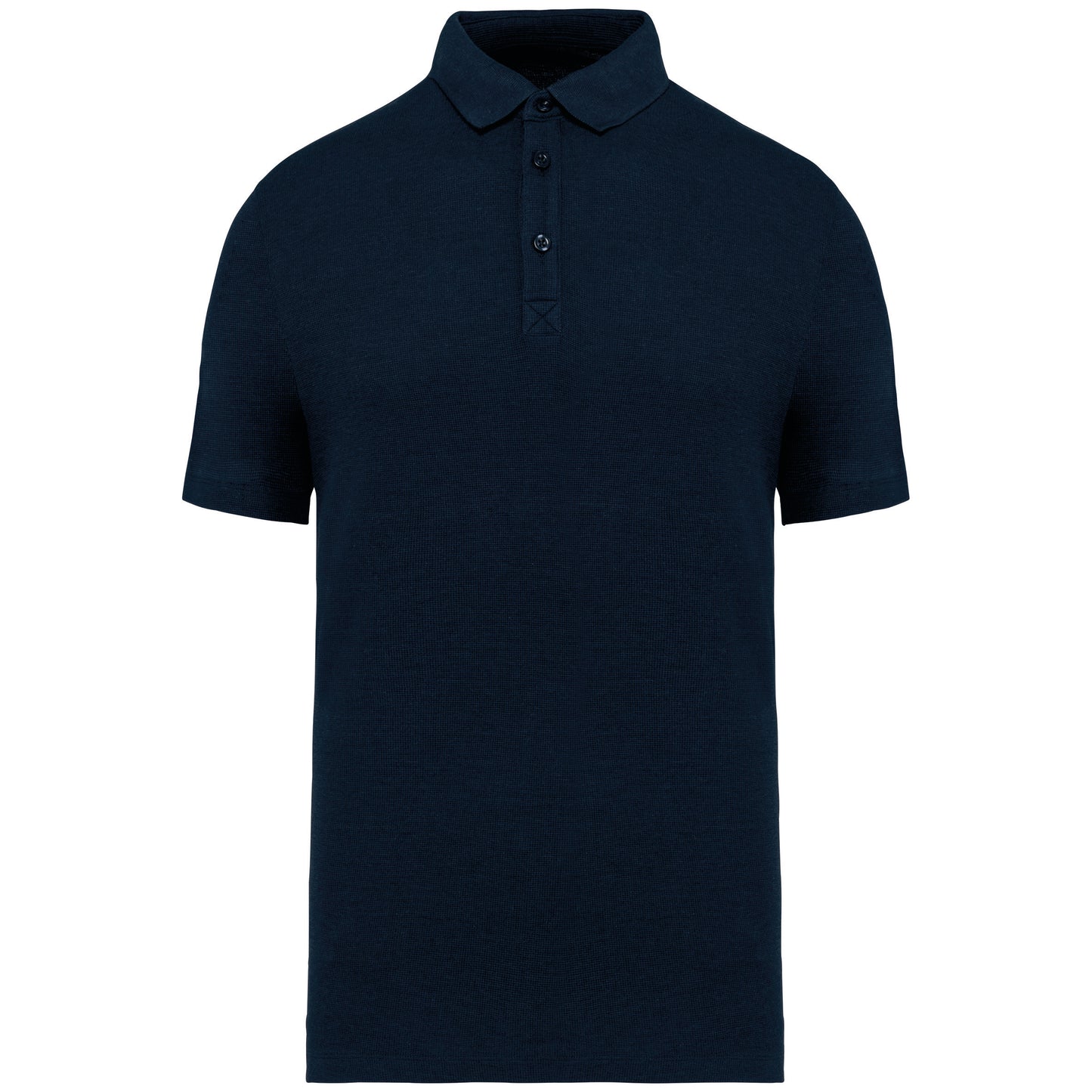 NS205 - Polo uomo in maglia goffrata