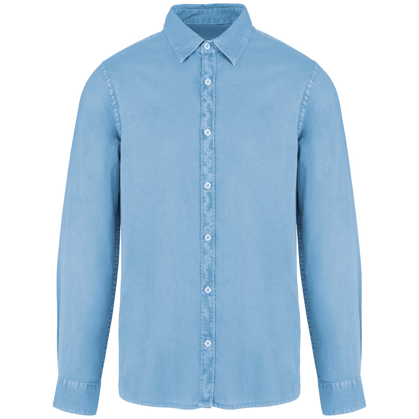 NS502 - Camicia uomo ecosostenibile slavata