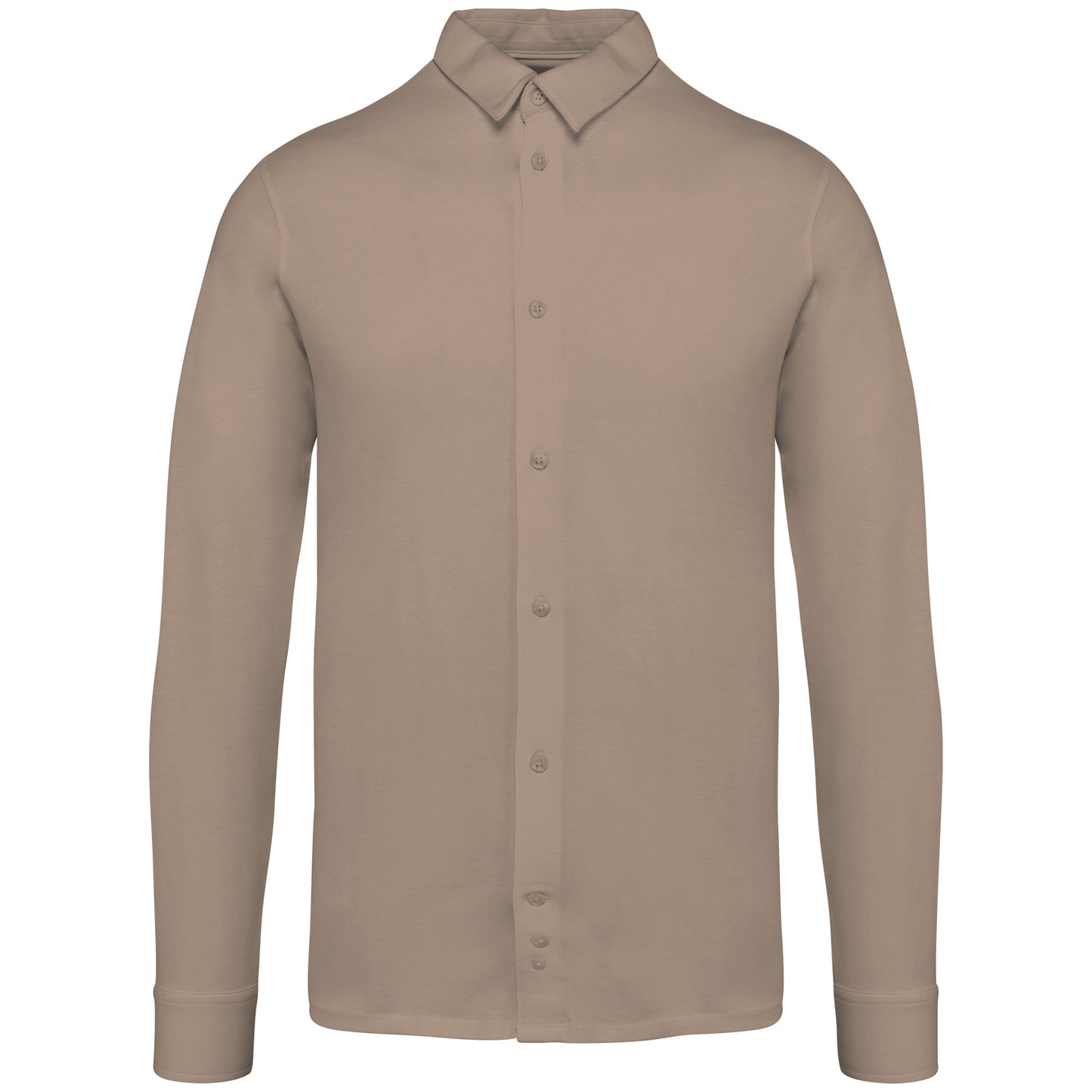 NS510 - Camicia uomo ecosostenibile in jersey