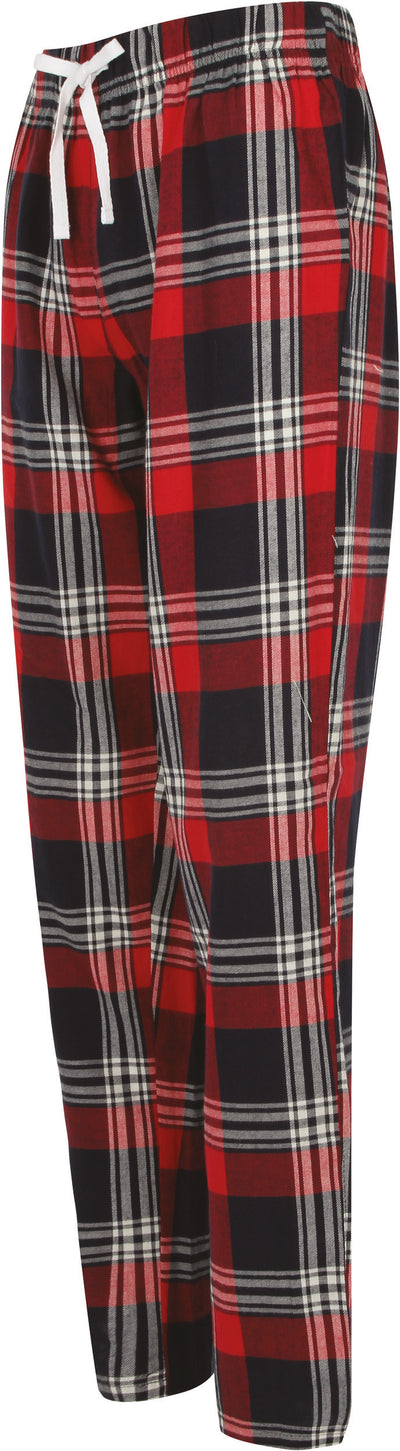 SK083 - Pantaloni donna a motivo tartan