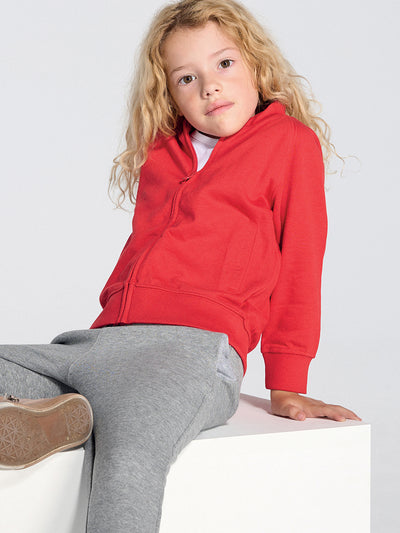 SWRKFUZIP240    FELPA BAMBINO ZIP INTERA LEGGERA FRENCH TERRY