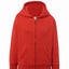 SWRKHOOD240 FELPA BAMBINO CAPPUCCIO E ZIP LEGGERA FRENCH TERRY