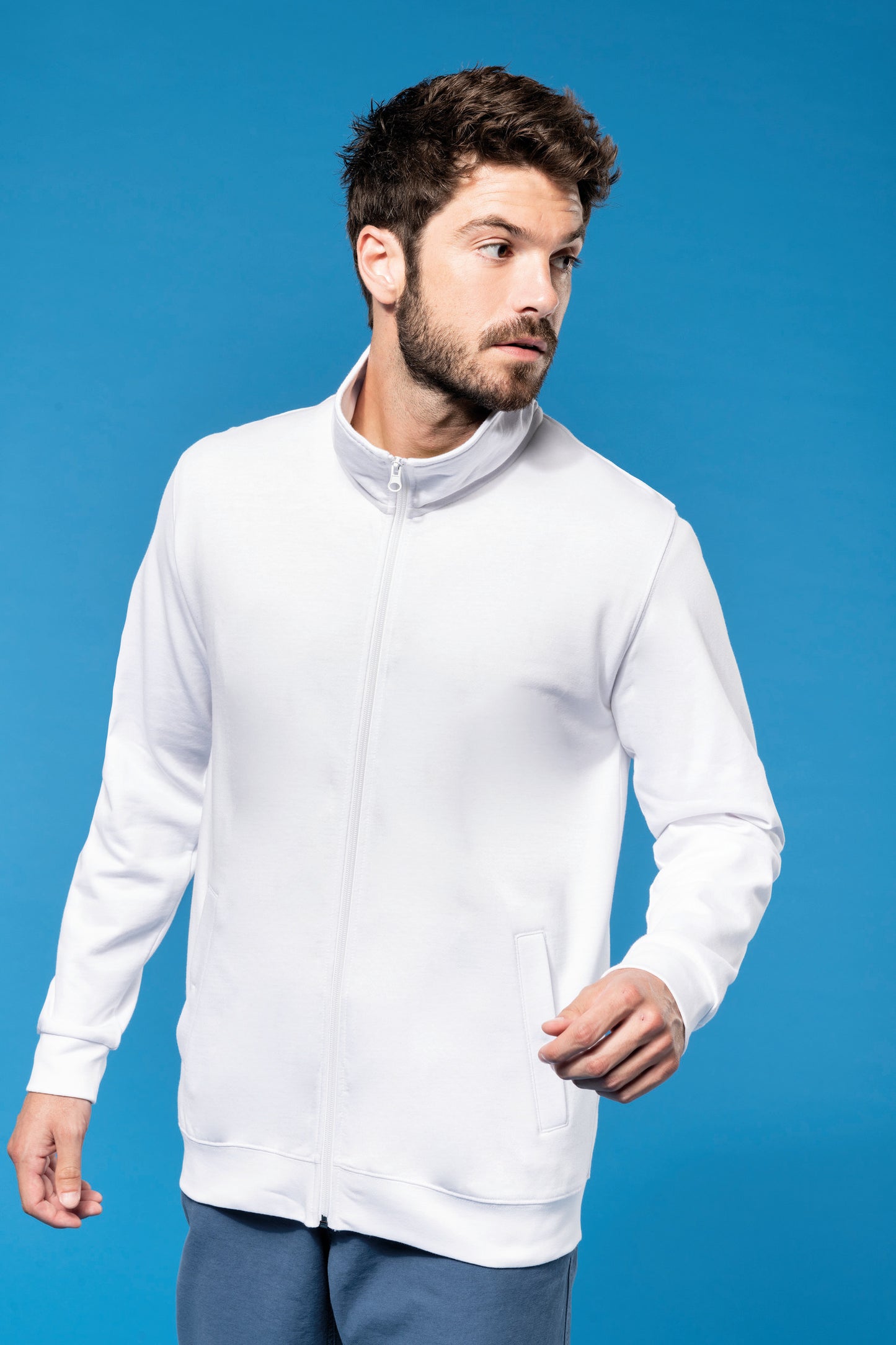 K472 - FELPA UNISEX FULL ZIP