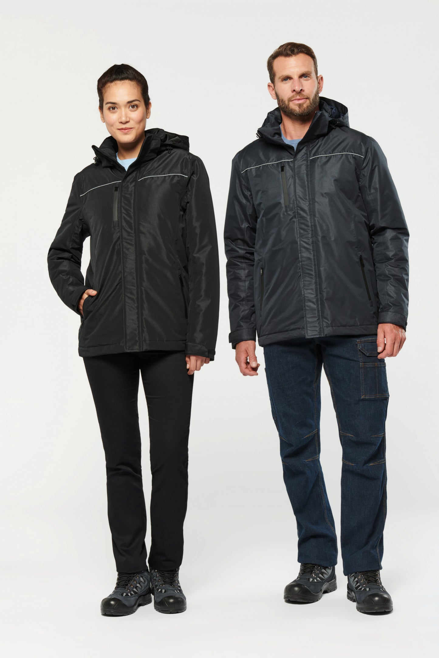 WK650 - Parka Performance unisex con cappuccio