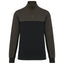 WK404 - Felpa unisex ecosostenibile con collo con zip