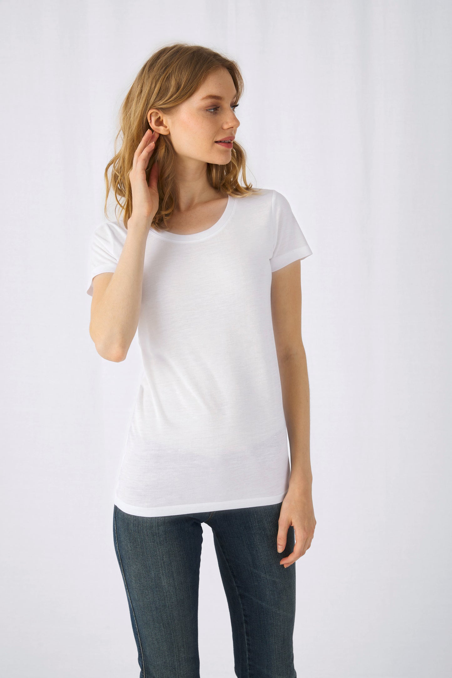 CGTW063 - T-shirt donna "Cotton feel" Sublimazione