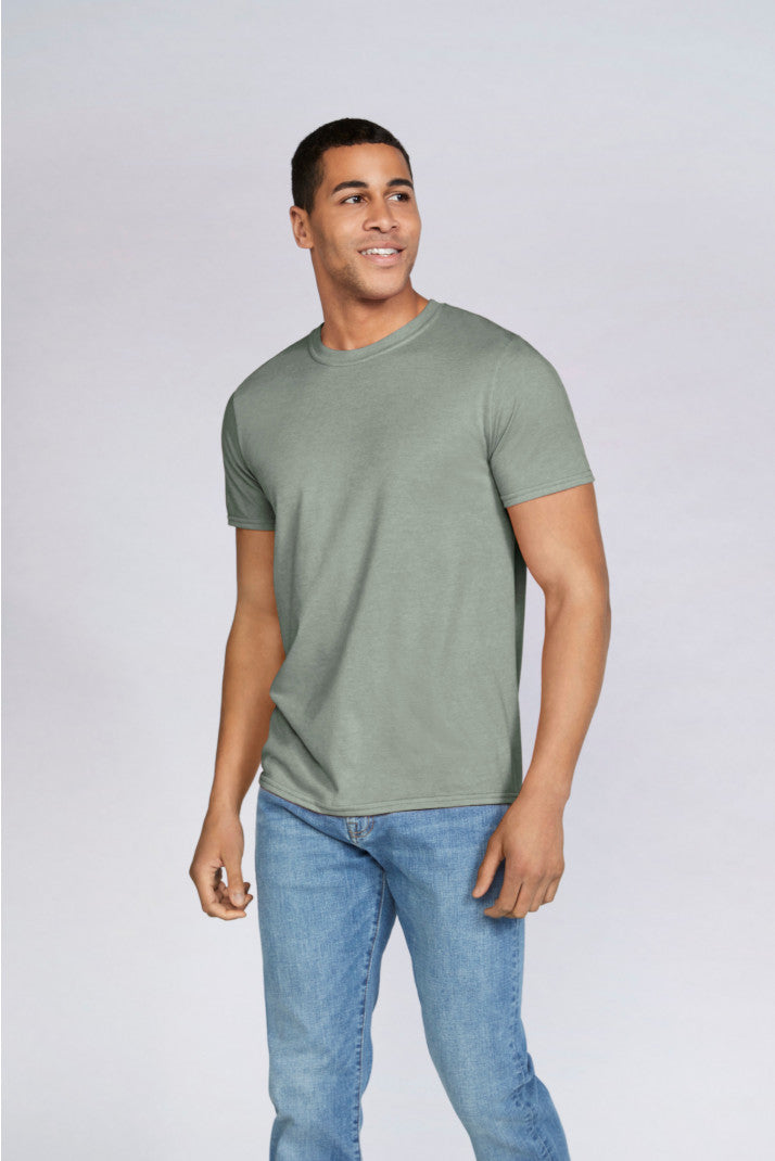 GI6400 - T-shirt uomo girocollo Sofstyle