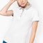 K259 - Polo piqué donna bicolore
