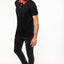 K260 - Polo jersey uomo bicolore