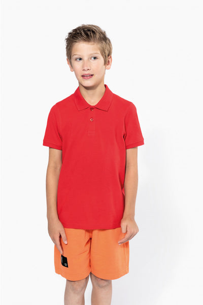 K268 - Polo bambino maniche corte