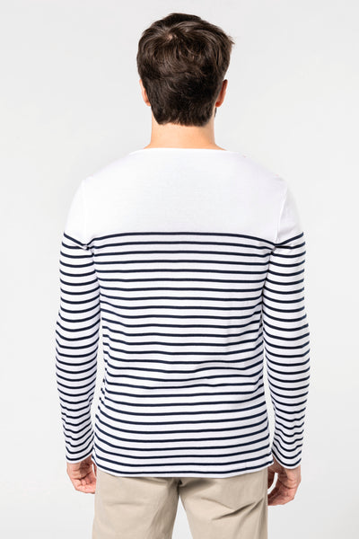 K366 - Maglia uomo alla marinara Breton manica lunga