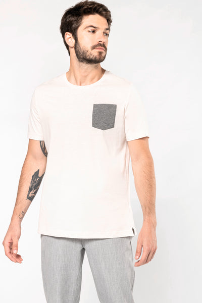 K375 - T-shirt cotone BIO con tasca