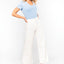 K381 - T-shirt donna manica corta scollo a V
