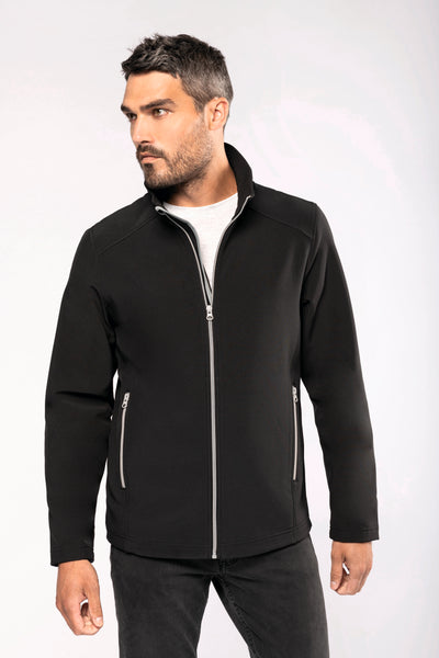 K424 - Giacca Softshell 2 strati uomo