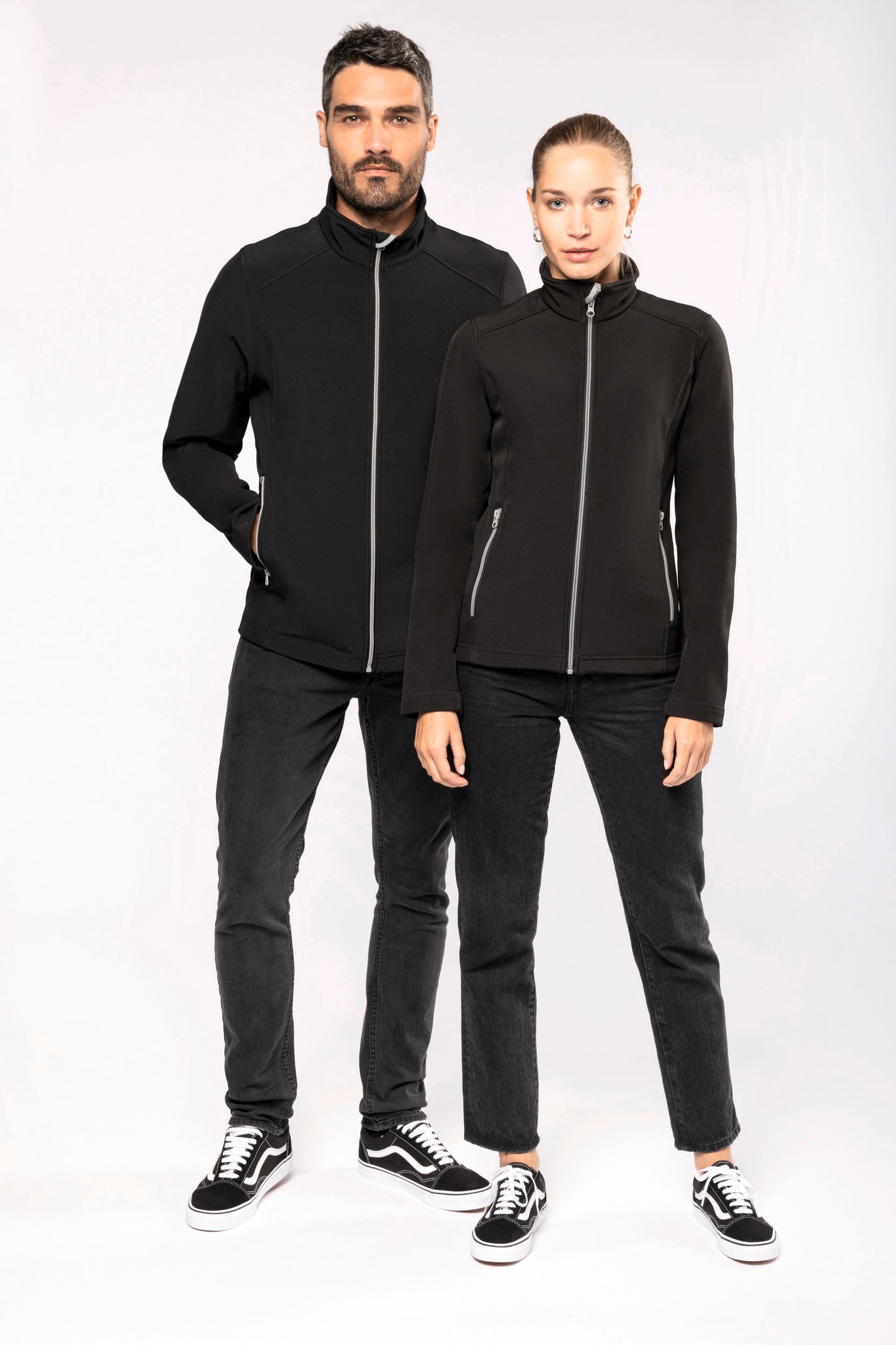 K424 - Giacca Softshell 2 strati uomo