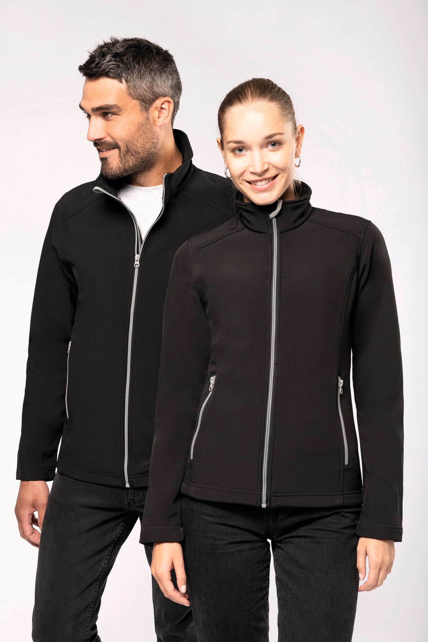 K424 - Giacca Softshell 2 strati uomo