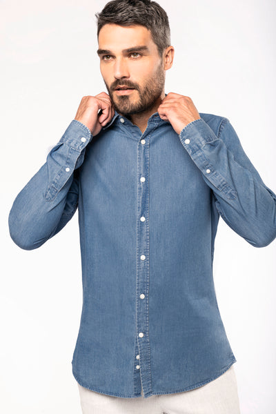 K512 - Camicia Denim uomo