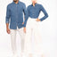 K512 - Camicia Denim uomo