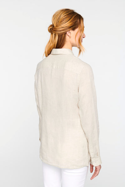 NS505 - Camicia in lino donna