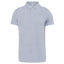 WK225 - Polo uomo manica corta con colletto con automatici