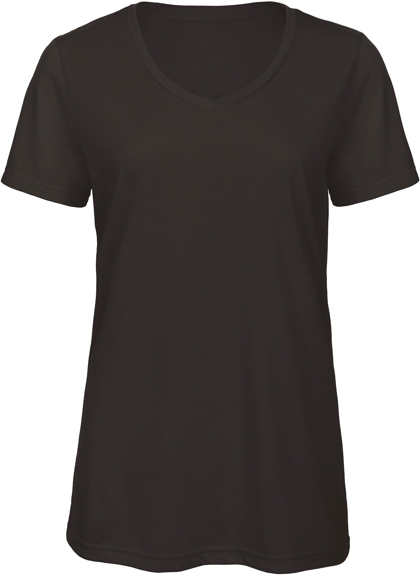 CGTW058 - T-shirt donna Triblend scollo a V