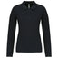 K257 - Polo piqué donna manica lunga