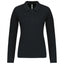 K257 - Polo piqué donna manica lunga