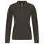 K257 - Polo piqué donna manica lunga