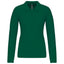 K257 - Polo piqué donna manica lunga