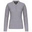K257 - Polo piqué donna manica lunga