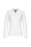 K257 - Polo piqué donna manica lunga