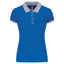 K259 - Polo piqué donna bicolore