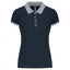 K259 - Polo piqué donna bicolore