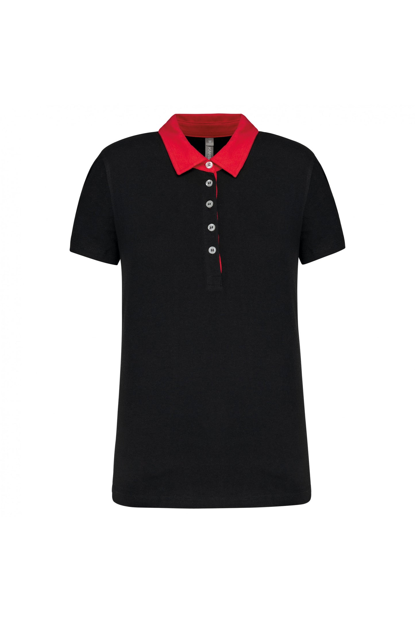 K261 - Polo jersey donna bicolore