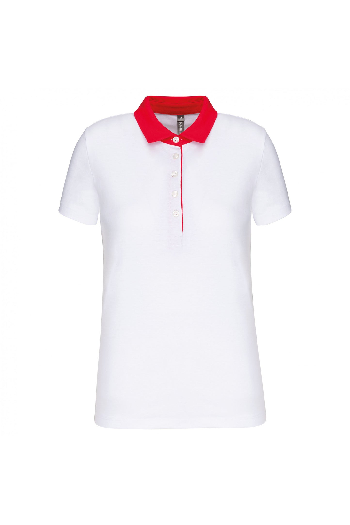 K261 - Polo jersey donna bicolore