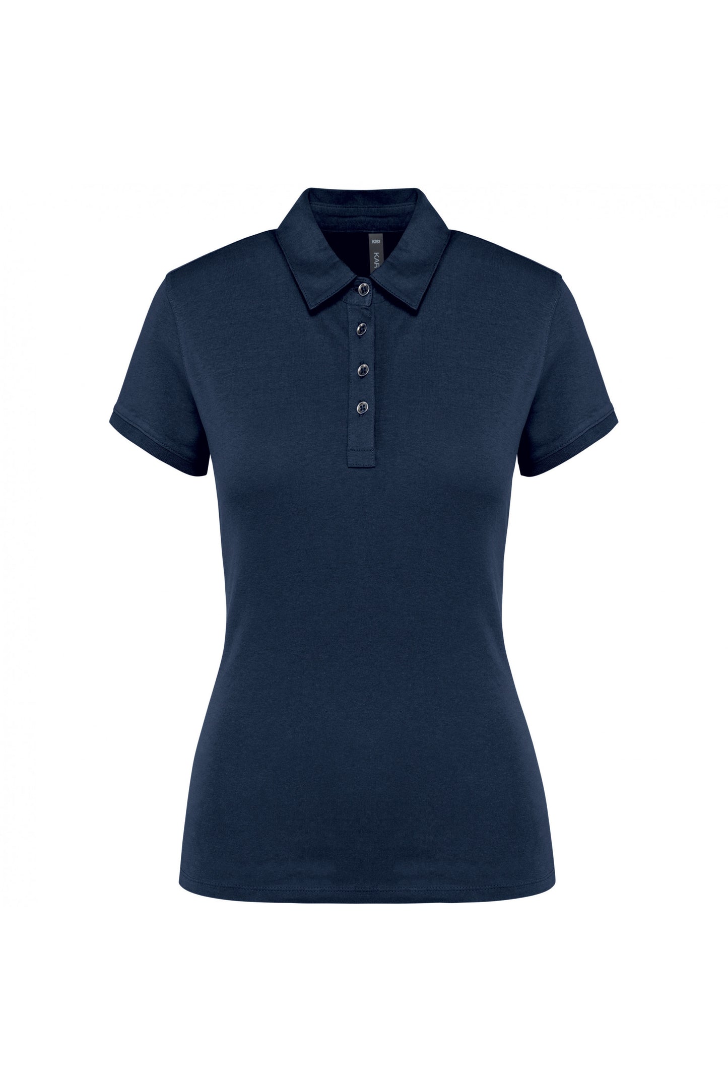 K263 - Polo jersey donna manica corta