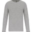 K3016 - T-shirt maniche lunghe girocollo