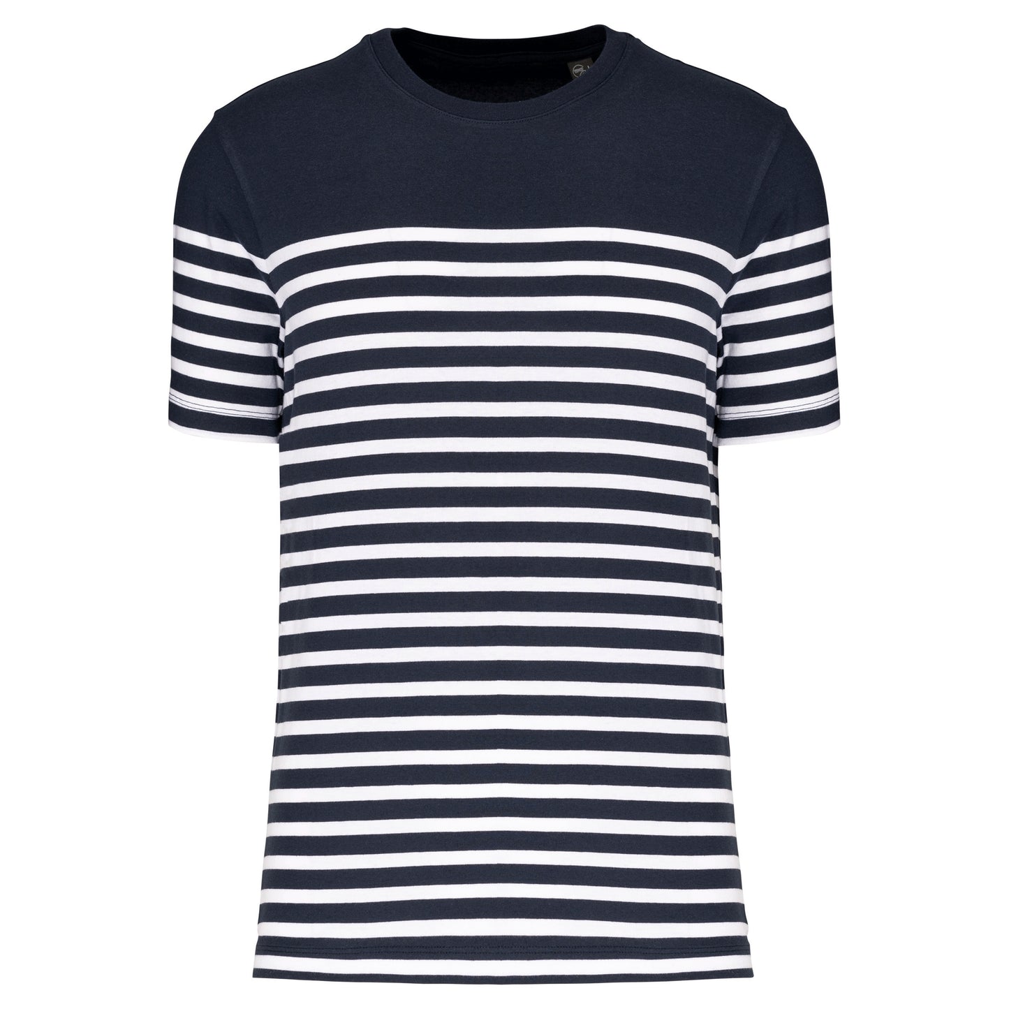 K3033 - T-shirt uomo in stile marinaro Bio girocollo