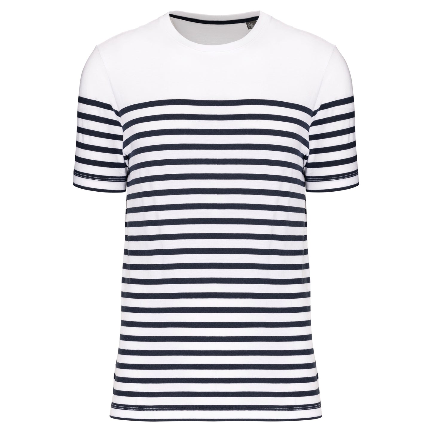 K3033 - T-shirt uomo in stile marinaro Bio girocollo