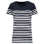 K3034 - T-shirt donna in stile marinaro Bio girocollo