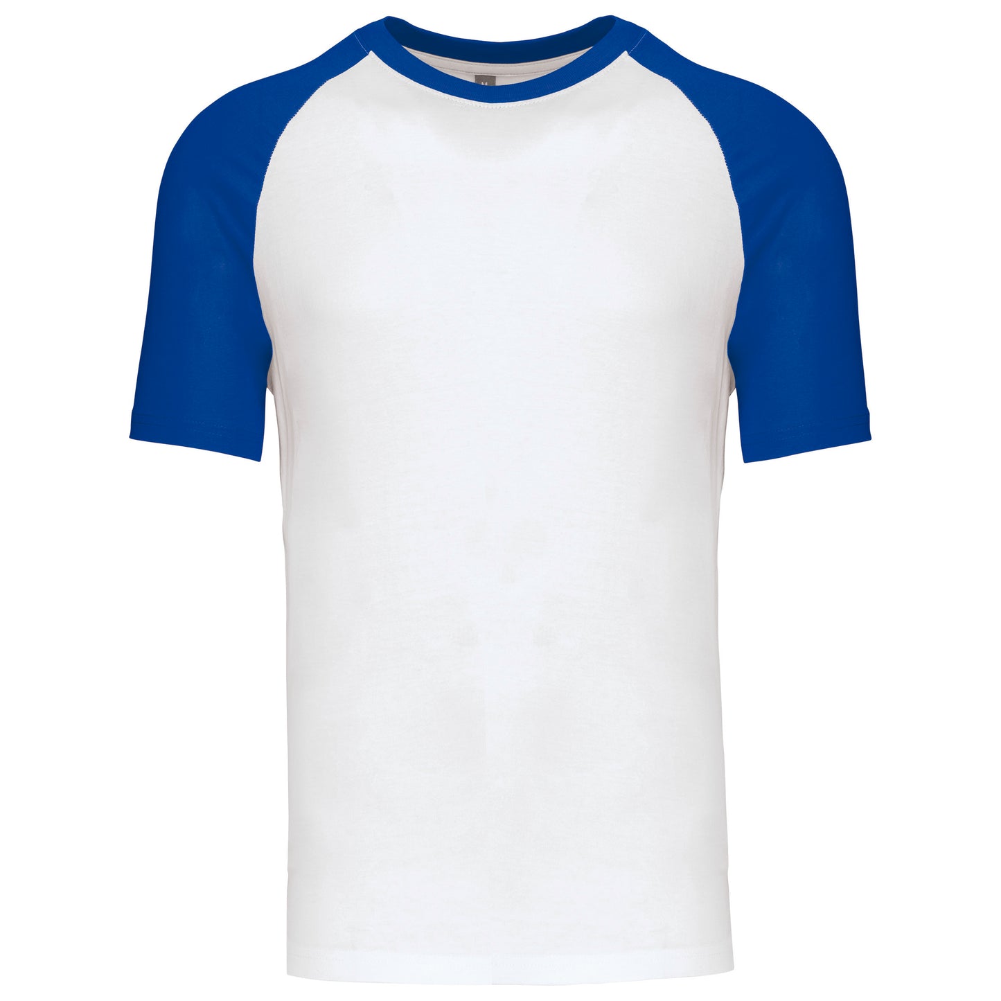 K330 - T-shirt baseball manica corta bicolore