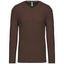 K358 - T-shirt uomo manica lunga scollo a V