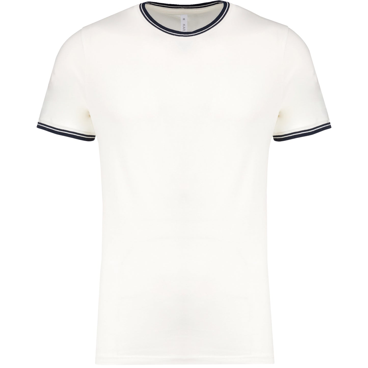 K373 - T-shirt piqué uomo girocollo