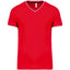 K374 - T-shirt piqué uomo scollo a V